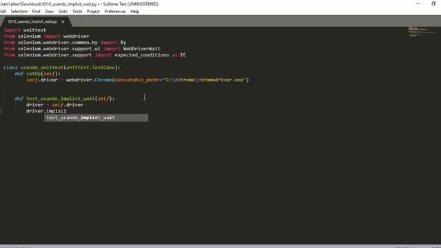 Cap #11 | Curso Python con Selenium | Como usar Implicit Wait смотреть онлайн