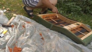 Реставрация советского кресла. Перетяжка мебели своими руками DIY