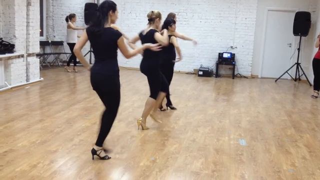 Mambotime. Ladies' Styling Lesson, Salsa On2. Tania Kondrashova