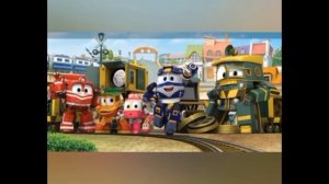 роботы-поезда песня про дружбу