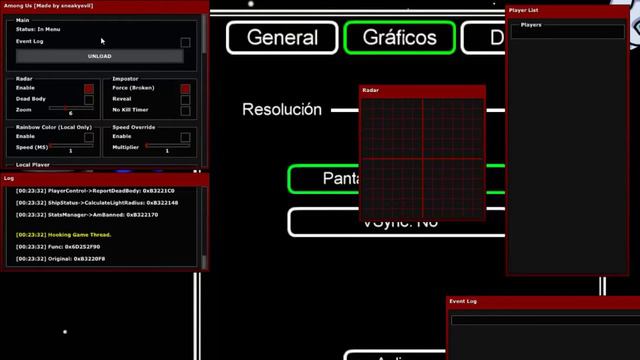 Como Instalar DLL con Hacks para Among Us (In Game Mod Menu) Para PC [Links Directos] смотреть онлайн