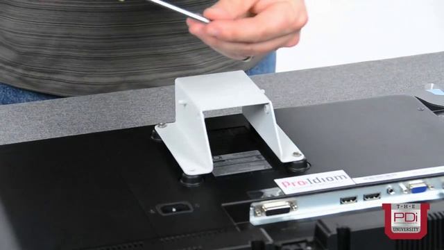Installing PD168-103 Flat Wall Mount For PDi 24" TVs. VESA: 100x100 смотреть онлайн