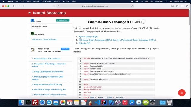 13 - Pengenalan Hibernate Query Language (HQL) | BELAJAR ORM HIBERNATE смотреть онлайн