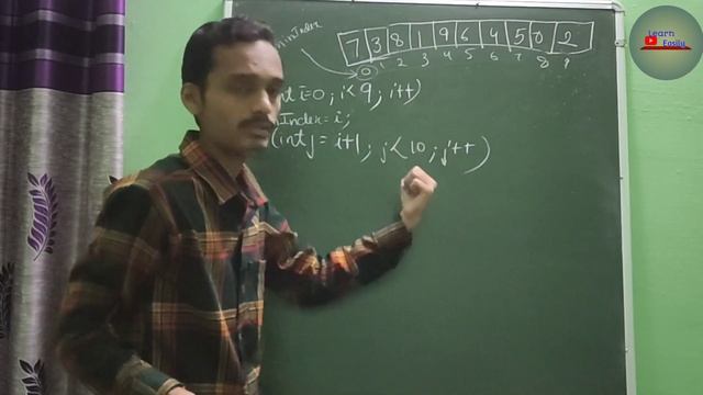 Define class to accept values in integer array of size 10. Sort ascending order using selection sor смотреть онлайн