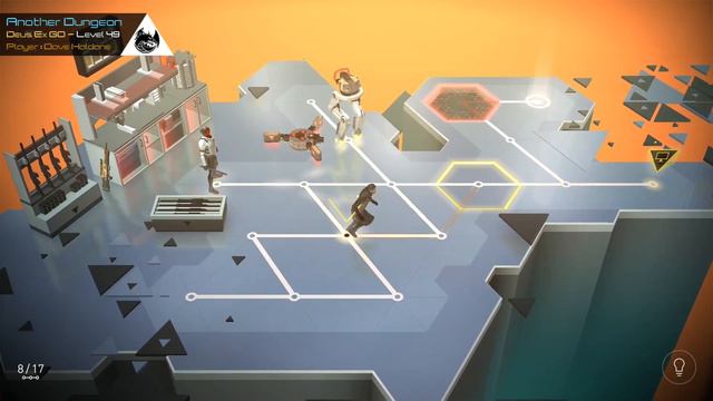 Deus Ex GO - Level 49 - Gold (Mastermind) Guide смотреть онлайн