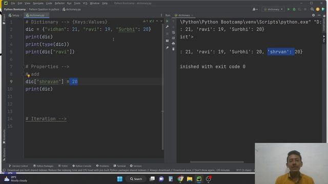 Dictionary in python | Python full course | Beginners смотреть онлайн