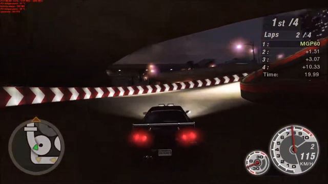 Need For Speed Underground 2 - Stage 5 Race 11/35 [1080p60 - GTX 1080 - 135/210] смотреть онлайн