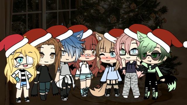 Клип: ❆С НОВЫМ ГОДОМ❆| fead. Руки вверх| Елес | gacha life смотреть онлайн
