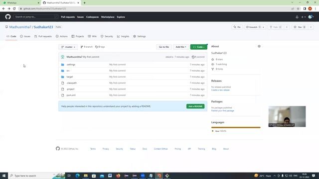 Git Hub Part3 Selenium Sudhakar 9294052778 смотреть онлайн