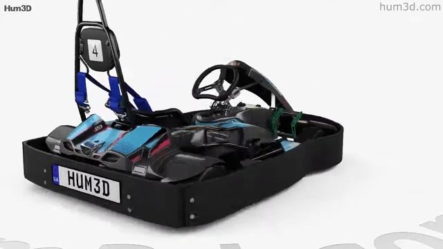 Sodikart GTR 2019 3D model by Hum3D.com смотреть онлайн
