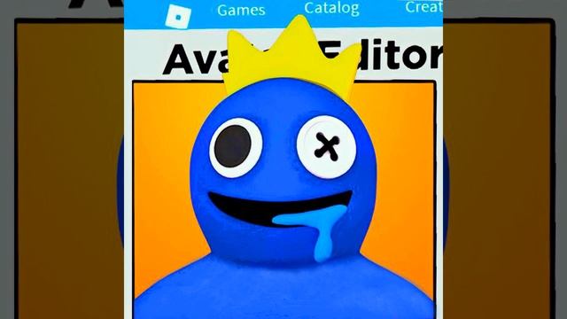 Cursed Face Chases Man Roblox Meme смотреть онлайн