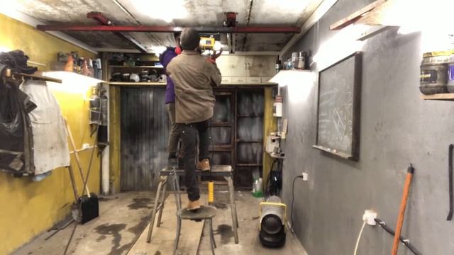 Кран-балка в гараж DIY. Финал. Тестовые испытания коробка/подвеска/человек. смотреть онлайн