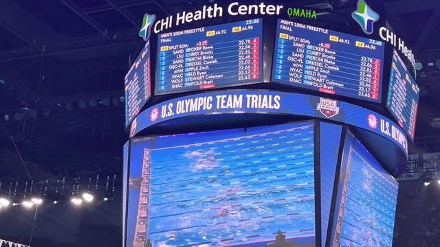 100 Free Olympic Trials Final: Caeleb Dressel sets US Open Record!! 47.39 смотреть онлайн