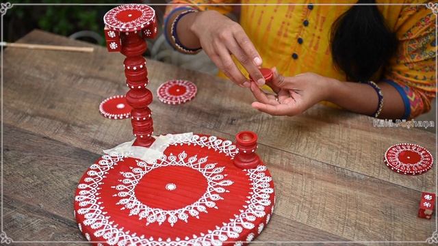 Happy DIWALI  | DIY Detachable Multi-level Pooja Peetam | Indian Pooja Peetam