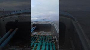 На казанке в волны