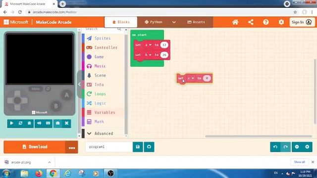 Coding on Microsoft MAKECODE Arcade смотреть онлайн
