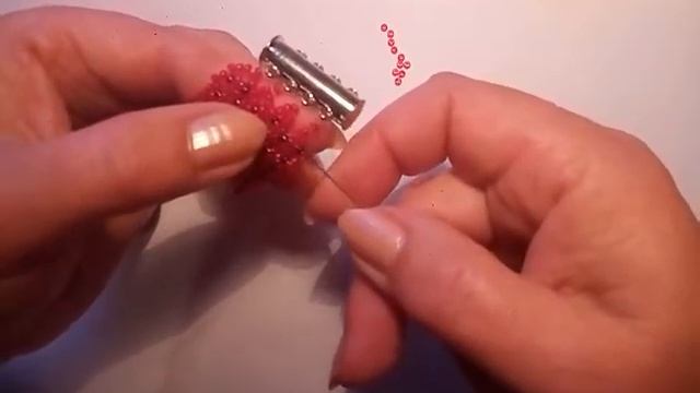 Как крепить замок к браслету . смотреть онлайн