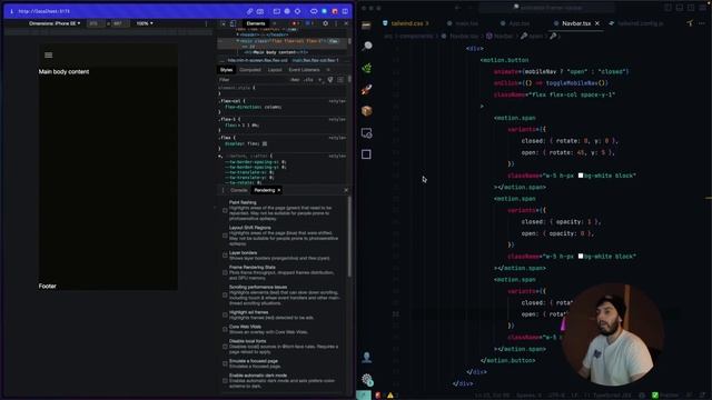 Build animated mobile navbars with framer-motion and TailwindCSS смотреть онлайн