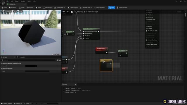UE5 l Rotation Moving Material using World Position Offset l 5-Minute Tutorial l Unreal Engine 5 смотреть онлайн