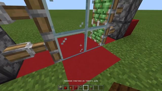 Как построить раздвижные двери в Minecraft. смотреть онлайн