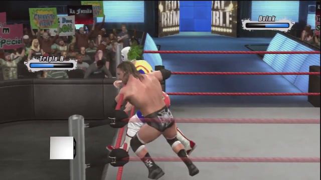WWE Smackdown vs Raw 2009 30 Man Royal Rumble Match Including DLC Pack Superstars смотреть онлайн