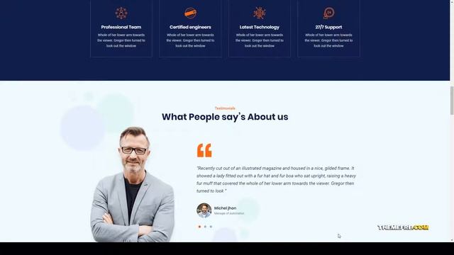 Dustech - Industry and Factory WordPress Theme corporate construction Easy Create Website смотреть онлайн
