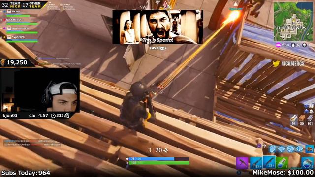 Keemstar's $5,000 Fortnite Tournament FINALS Feat. SypherPK (Fortnite Battle Royale) смотреть онлайн