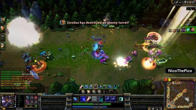 Scary Kassadin Pentakill - League of Legends смотреть онлайн