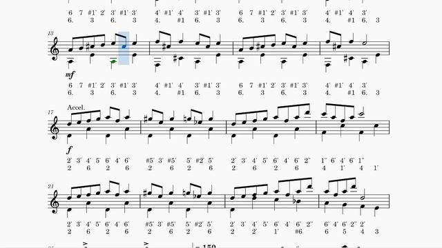 In the Hall of the Mountain King (chromatic kalimba tabs and sheet music) смотреть онлайн