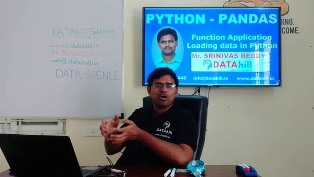 09 Function Application & Loading data into Python DATAhill Solutions смотреть онлайн