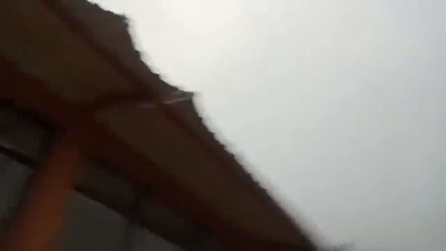 The fury of nature destroys houses! Hurricane rages in Panawangan, Java, Indonesia смотреть онлайн