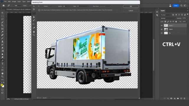 Easy Way to Mockup Product Label on Truck | #photoshop #mockup #tipsandtricks #turorial #newvideo смотреть онлайн