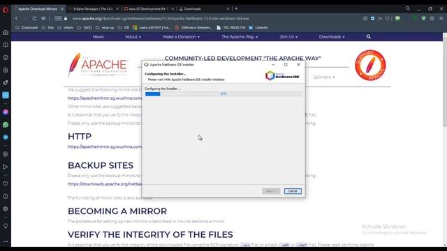 01. Install Java JDK, Apache NetBeans, Eclipse and run your first Java Program [Dari] смотреть онлайн