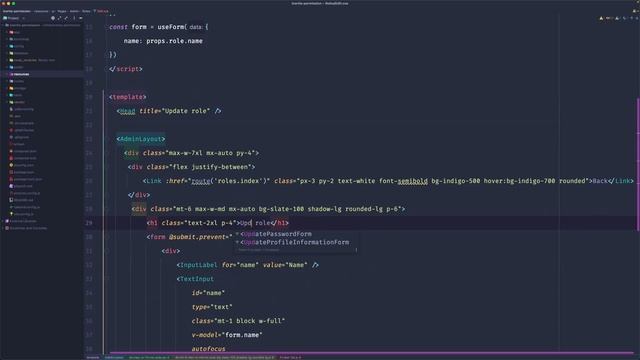 9 Edit Delete Roles | Laravel Permission with Inertia смотреть онлайн