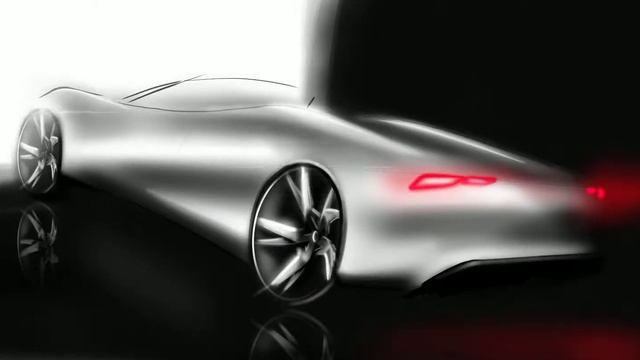 Car Design Sketch Using Procreate on iPad смотреть онлайн