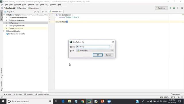Python Functions (Tutorial # 8, Part-2) смотреть онлайн