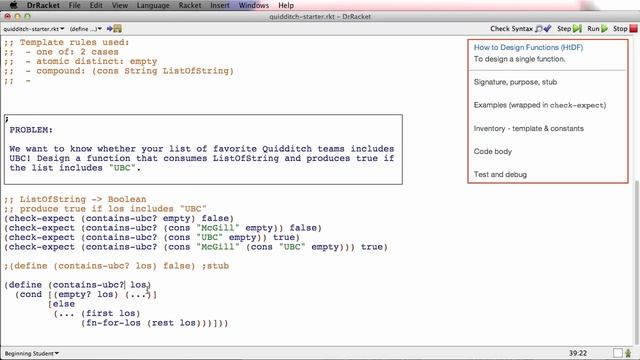 Self-Ref - Function Operating on a List смотреть онлайн