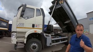 Новые китайские самосвалы ФАВ 6х4 или Камаз 6520, что выбрать?