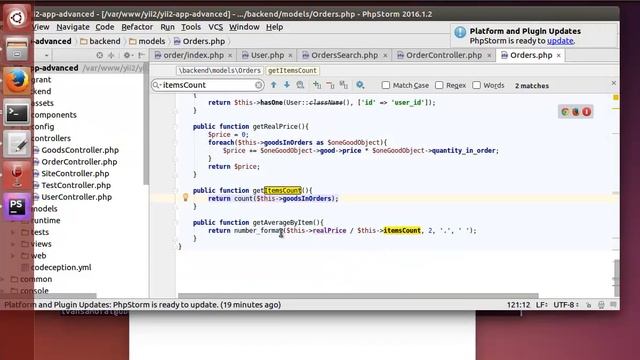 27 - GridView yii2. Sort, filter вычисляемых полей смотреть онлайн