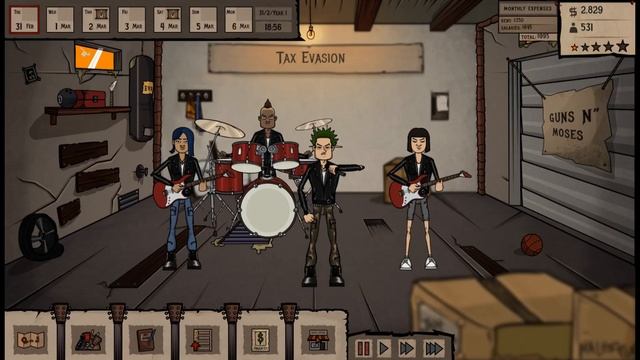 Rock God Tycoon A realistic Outcome смотреть онлайн