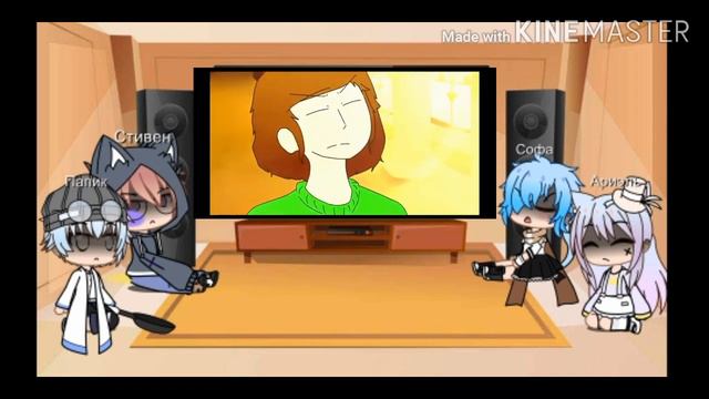 Реакция персонажей undertale на Sans VS Чара смотреть онлайн