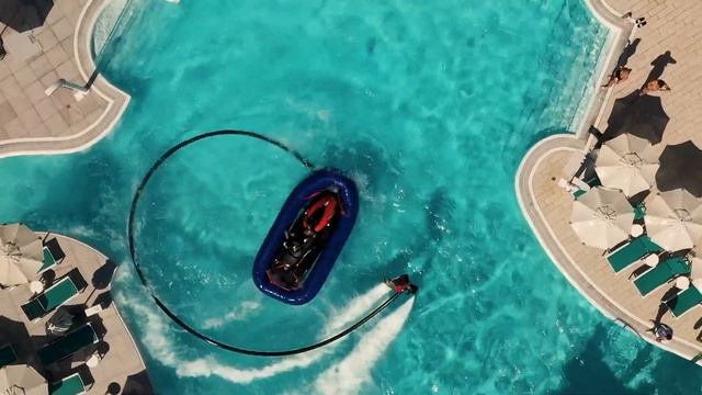 Флайборд Шоу бассейн Bora Bora смотреть онлайн