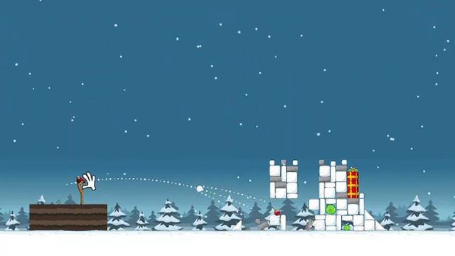 Christmas Series 2021 Episode 19 Angry Birds Seasons Christmas 2011 Level 3 смотреть онлайн