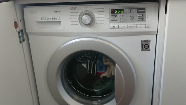 Отзыв о стиральной машине LG F12M7WDS1 после 1 года использования смотреть онлайн