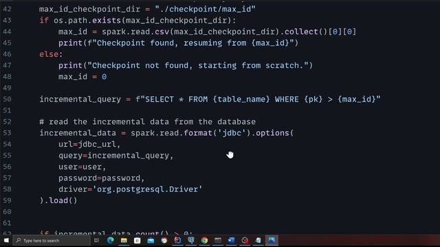 Step-by-Step Guide to Incrementally Pulling Data from JDBC with Python and PySpark смотреть онлайн