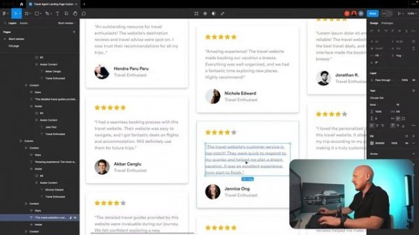 Travel Agent 3/4. HTML верстка на Gulp сборке. Шаблоны в gulp-file-include. Вертикальный swiper