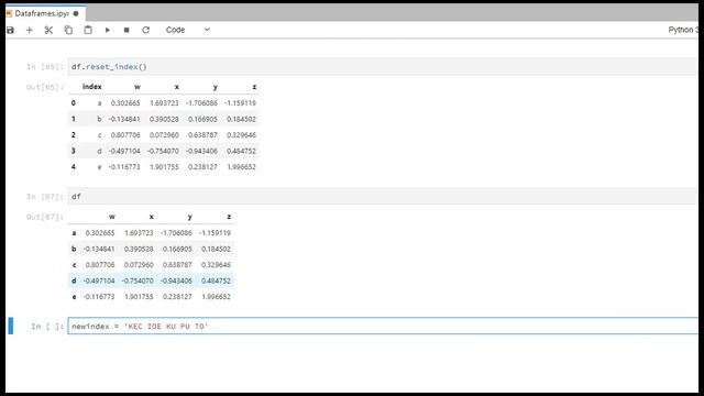 Pandas - More on DataFrames смотреть онлайн