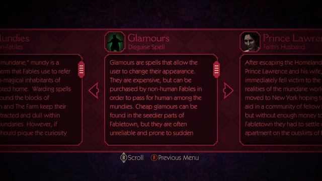 The Wolf Among Us Book of Fables 14 Glamours смотреть онлайн