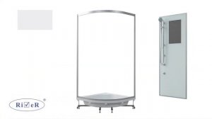 Инструкция по установке душевых кабин RIVER TEMZA 90x90 и 100х100