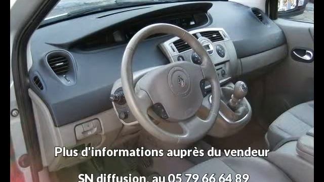 Annonce de RENAULT SCENIC occasion du mandataire auto SN Diffusion смотреть онлайн